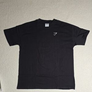 3213 New Gymshark Training Oversized T-Shirt Sz XS Black